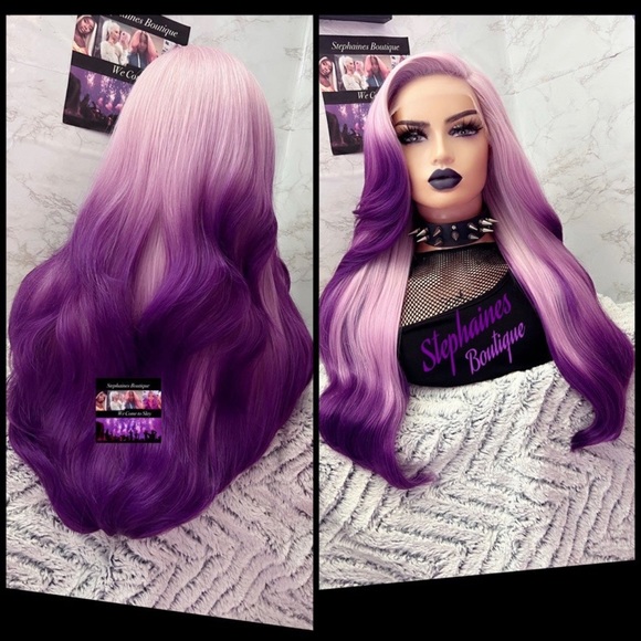 Human Hair Blended Lace Front Wig
